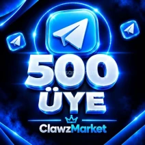 500 Telegram Üye | Otomatik Teslimat (