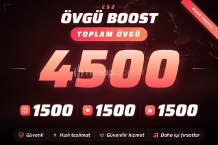 4500 OYUN İÇİ ÖVGÜ TESLİM GÜVEN FAKTÖRÜ