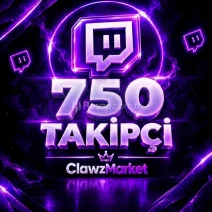 ⭐TWİTCH 750 TAKİPÇİ GARANTİLİ⭐
