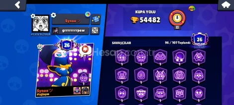 Çok ucuz fiyata 54k hesap nadir kostümlü