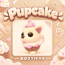 ⭐[ Adoptme 1x Pupcake[ EN UCUZU ✨