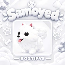 ⭐[ Adoptme 1x Samoyed [ EN UCUZU ✨