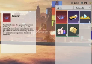 PUBG MOBİLE HELİKOPTER 125.000 POPÜLERLİK