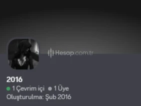⭐ 2016 KURULUM DİSCORD SUNUCU ⭐