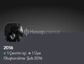 ⭐ 2016 KURULUM DİSCORD SUNUCU ⭐