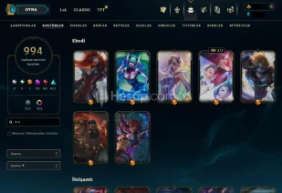 EUW 993 Kostümlü Sezon 1 Hesabı
