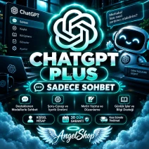 ⭐SADECE SOHBET⭐CHATGPT 6 PLUS⭐KİŞİSEL HESAP⭐30 GÜN⭐