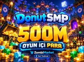 DonutSMP Oyun İçi 500M Para En Ucuz