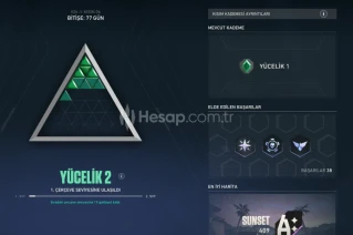 30 LVL FRESH MAİNLEMELİK SKİNLİ ÇAR YÜKSEK RANK
