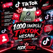 1000 takipçili TikTok hesapları organik