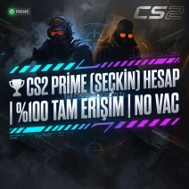 🏆 CS2 PRİME (SEÇKİN) HESAP | %100 TAM ERİŞİM | NO VAC