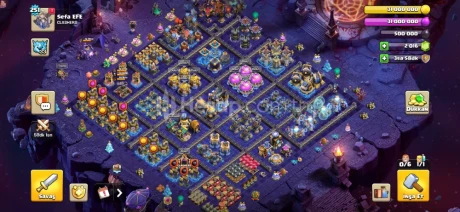 Clash of clans tr sıralamasında full max hesap