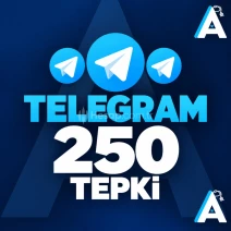 TELEGRAM 250 TEPKİ ➕ 250 GÖRÜNTÜLENME PAKETİ