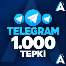 TELEGRAM 1000 TEPKİ ➕ 1000 GÖRÜNTÜLENME PAKETİ