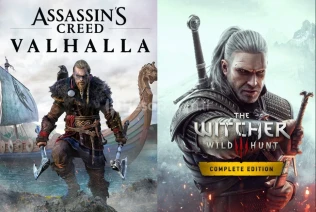 ⭐ASSASSİNS VALHALLA + THE WİTCHER 3 PS4+PS5