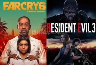 ⭐FAR CRY 6 + RESİDENT EVİL 3 PS4+PS5 +GARANTİ