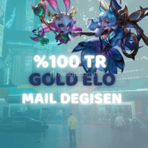 ⭐(%100TR) GOLD ELO GARANTİ MAİL DEĞİŞEN HESAP⭐