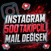 ⭐İNSTAGRAM +500 TAKİPÇİLİ HERŞEYİ DEĞİŞEN HESAP⭐