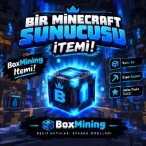 İstediğiniz Bir Minecraft Sunucusu İtemi
