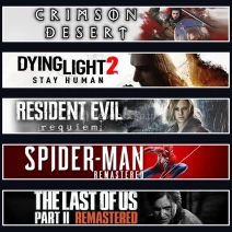 Crimson +DY2 +Evil 9 +Spider 1 +TLOU2