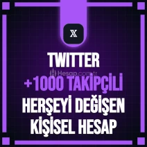 ⭐+1000 TAKİPÇİLİ KİŞİSEL HESAP HERŞEYİ DEĞİŞEN ⭐