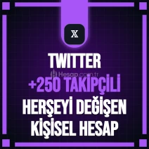 ⭐+250 TAKİPÇİLİ KİŞİSEL HESAP HERŞEYİ DEĞİŞEN ⭐