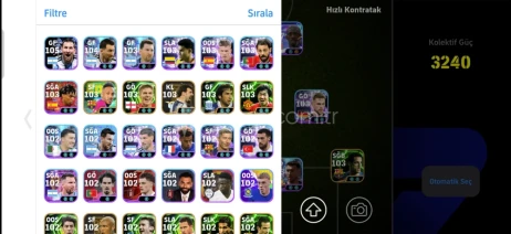 ⭐3240 Kg Tek Bağ 107 Dembele 108 Van der Sar 105 Ronald