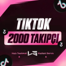 💎(TİKTOK 2000 TAKİPÇİ) | GÜVENLİ + GARANTİLİ