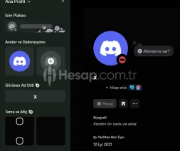 DİSCORD PLAT HESAP - MAİL DEĞİŞEN