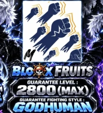 ⚡2800 LVL GODHUMAN 🔥1 KIRMIZI MEYVE🔥⚡