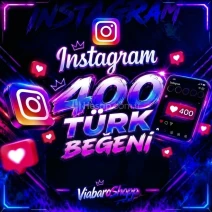 ⭐ İNSTAGRAM 400 TÜRK PREMİUM BEĞENİ⭐