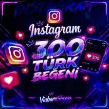 ⭐ İNSTAGRAM 300 TÜRK PREMİUM BEĞENİ⭐