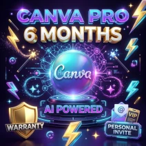 Canva PRO (6 Ay) + Yapay Zeka Özellikleri