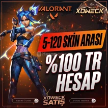 %100 TR⭐ 5-120 SKİN RANDOM HESAP⭐