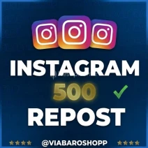 ⭐ İNSTAGRAM 500 GLOBAL REPOST ⭐