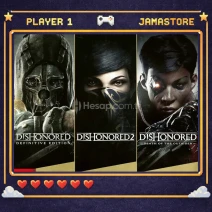 ⭐Dishonored + Dishonored 2 + Death of the Outsider⭐