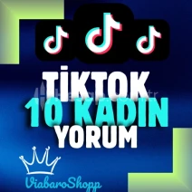⭐TİKTOK 10 ADET KADIN YORUM DOĞAL KEŞFET ETKİLİ⭐