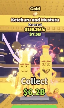 Steal a brainrot ketchuru and Musturu
