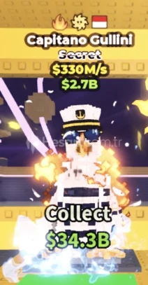 Steal a brainrot capitano gulini