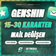⭐(%100EU) 15-30 KARAKTER MAİL DEGİSEN RANDOM⭐