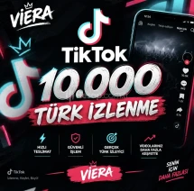 TikTok 10.000 Türk İzlenme 🇹🇷 | VİERA