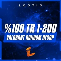%100 TR⭐ 1-200 SKİN RANDOM HESAP⭐