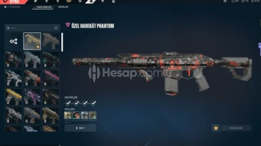 VALORANT 3 BIÇAKLI EFSANE HESAP