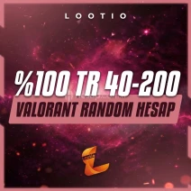 %100 TR⭐ 40-200 SKİN RANDOM HESAP⭐