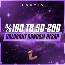 %100 TR⭐ 50-200 SKİN RANDOM HESAP⭐