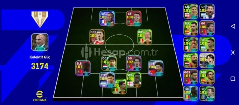 105 yer füzeci mbappe 105 Ronaldo 3180 kollektif gücü