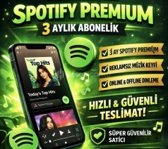 ✨3 AYLIK SPOTİFY PREMIUM ✨ Otomatik Teslimat