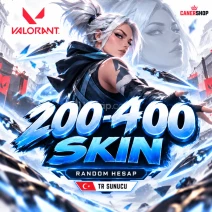 %100 TR SUNUCU 200-300 SKİN RANDOM HESAP⭐
