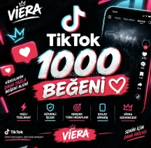 TikTok 1.000 Beğeni ❤ | VİERA Hizmeti