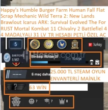 4 MADALYALI 31 LV TR HESABI RUST Battlefield 4 Mortal K